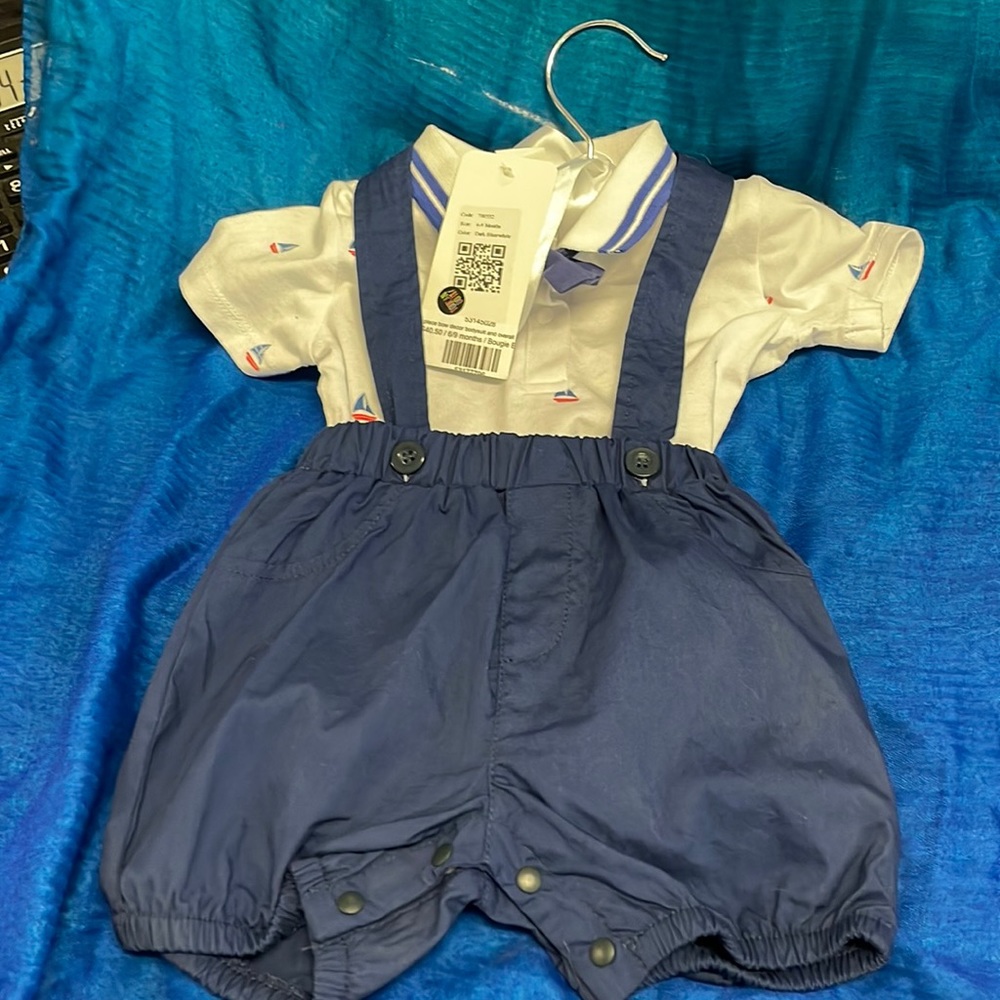 Nwt Baby Boys Shortie Romper
